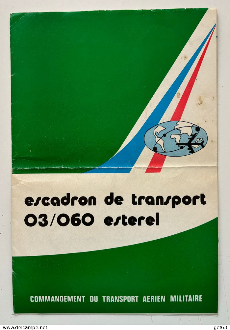 Escadron De Transport 03 / 060 Esterel - Commandement Du Transport Aérien Militaire - DC 8 F - Français