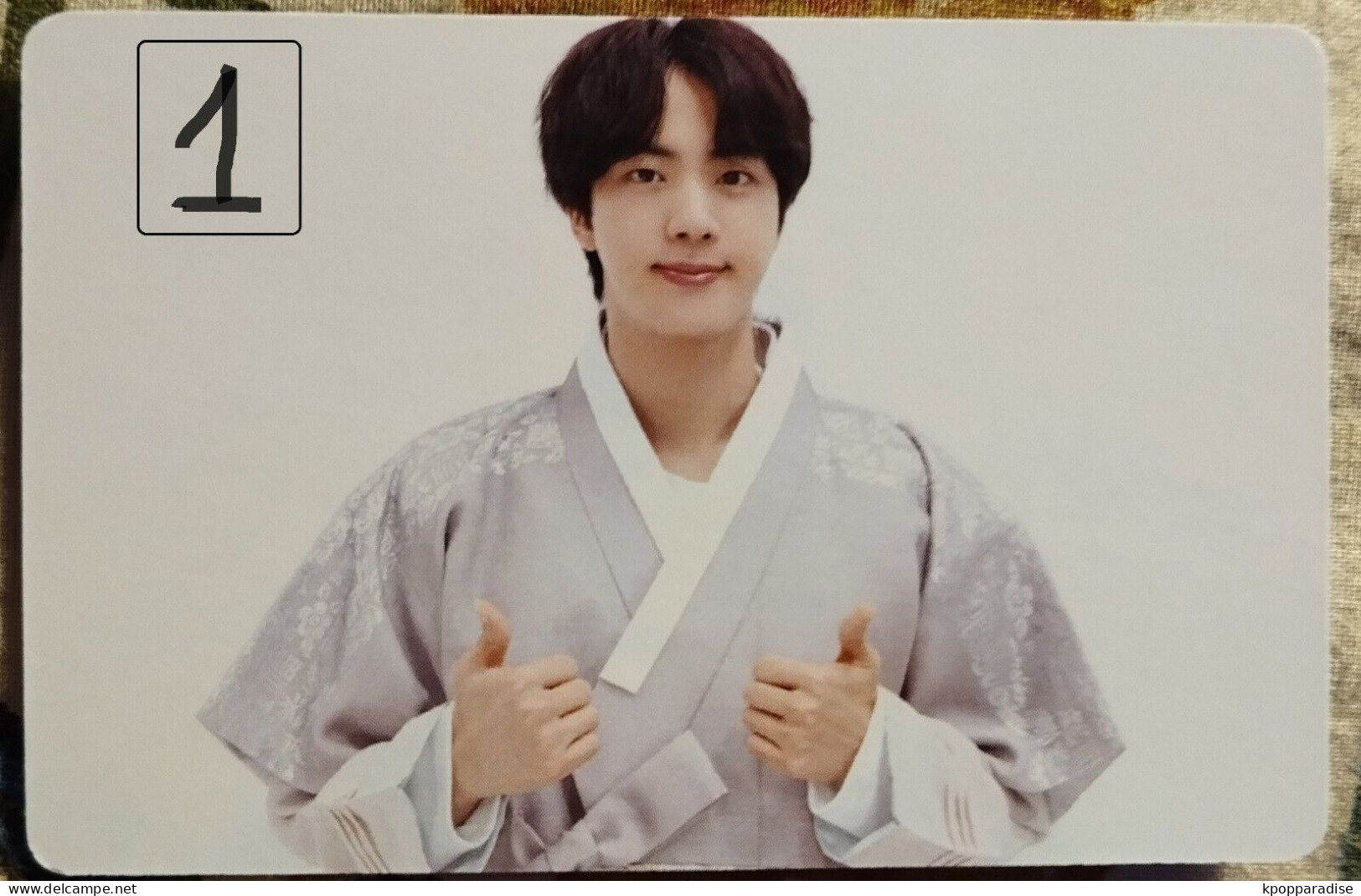 Photocard Au Choix  BTS  Dalmajung  Jin - Varia