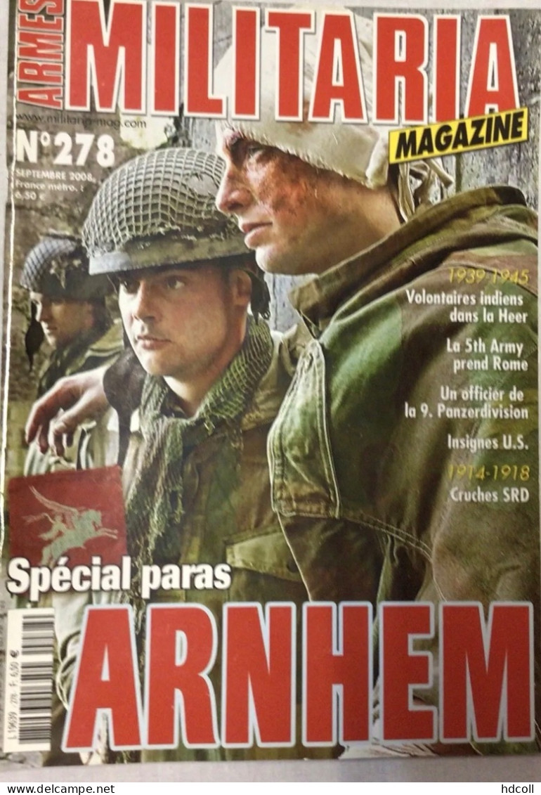 « PROMO » MILITARIA MAGAZINE lot de 5 revues AU CHOIX (no casque)