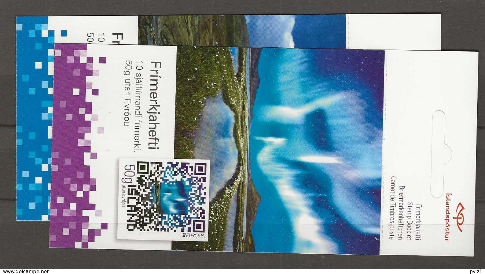 2012 MNH Iceland Booklets, Postfris** - 2012