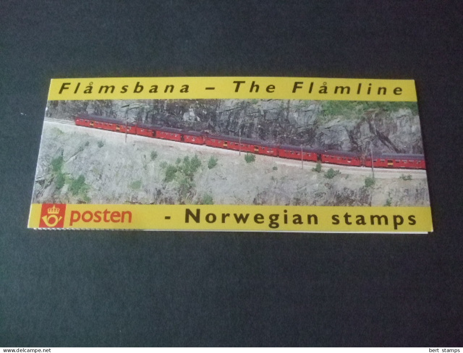 Noorwegen, Norge Norway, 1992, LOCAL BOOKLET,  Flamsbanen Railway - Cuadernillos