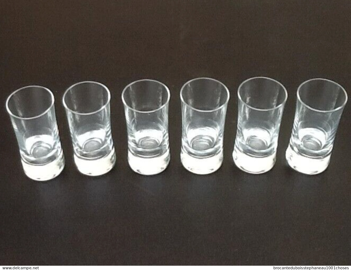 6 Verres à Shot  Verre Tube Classique / Transparent - Glasses