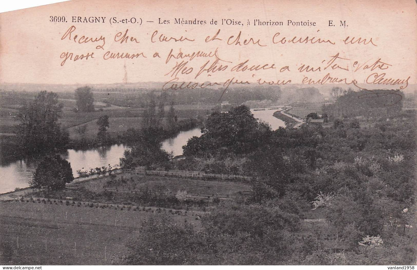 ERAGNY-les Méandres De L'Oise,à L'horizon ,Pontoise - Eragny