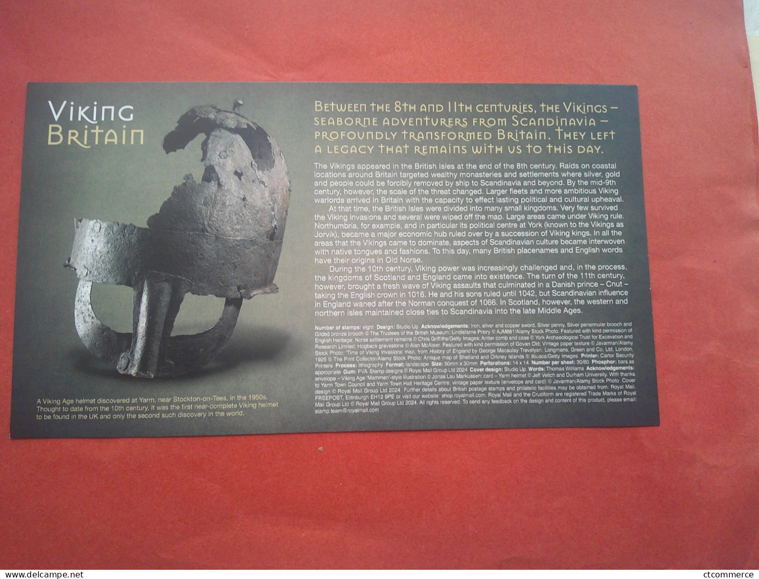Viking Briton Gilded Brionze Brooch Pitney Somerset, Broche En Bronze Doré - 2021-... Ediciones Decimales