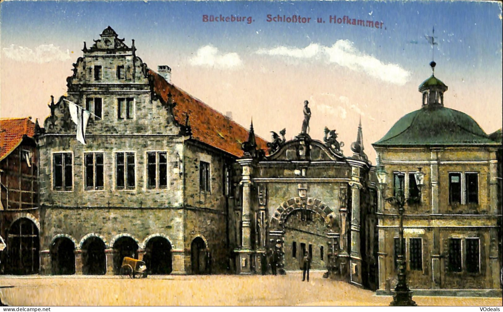 Allemagne -   Basse-Saxe - Bückeburg - Schlosstor U. Hofkammer - Bueckeburg