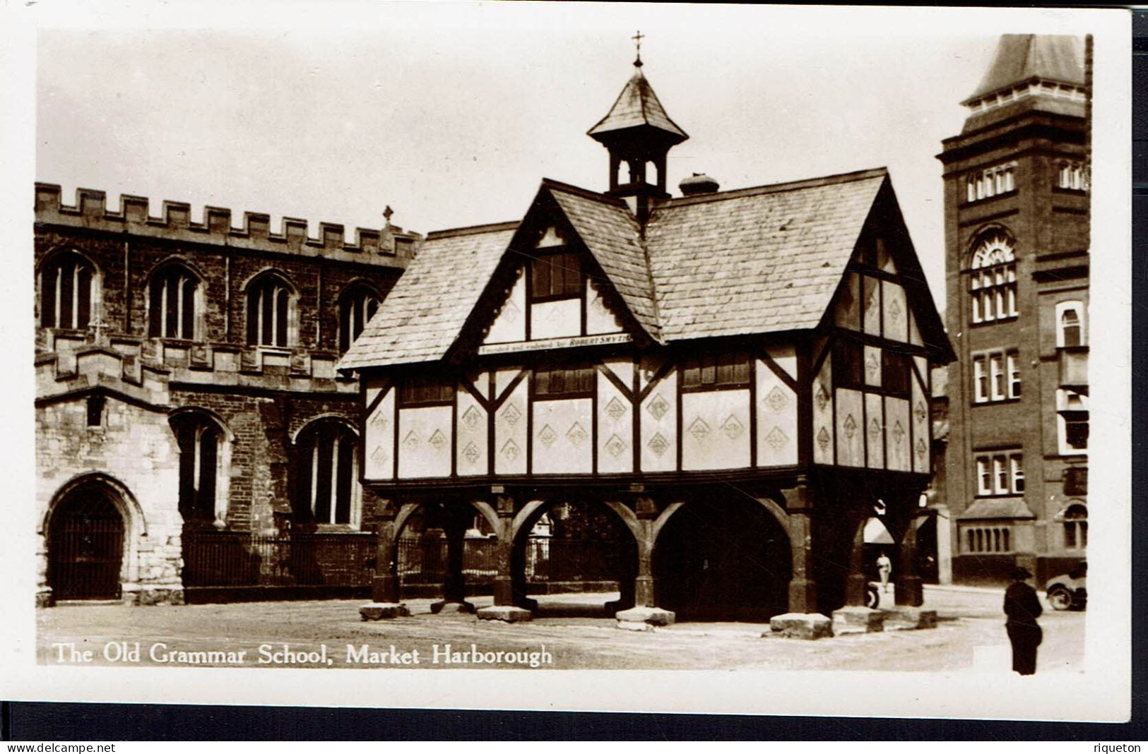 Royaume-Uni. Post Card The Old Grammar School. Market Harborough. - Autres & Non Classés