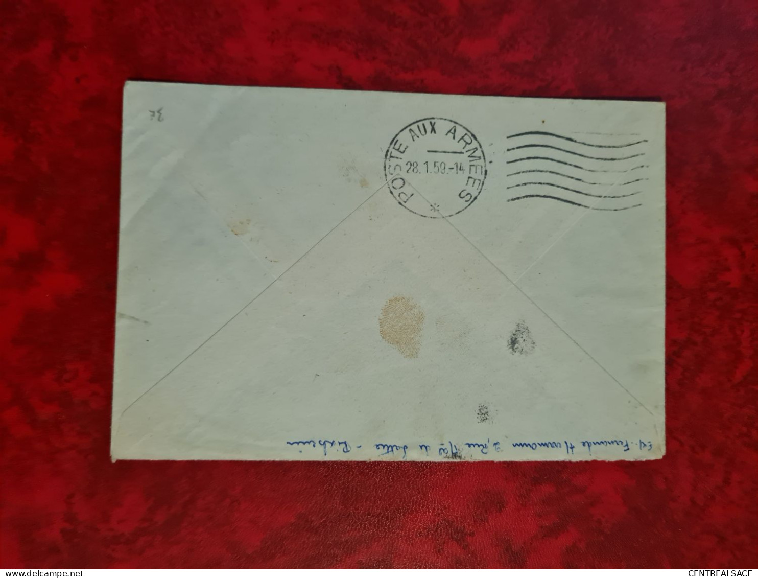 LETTRE RIXHEIM POUR POSTE AUX ARMEES 1959 SP 69564 - Otros & Sin Clasificación