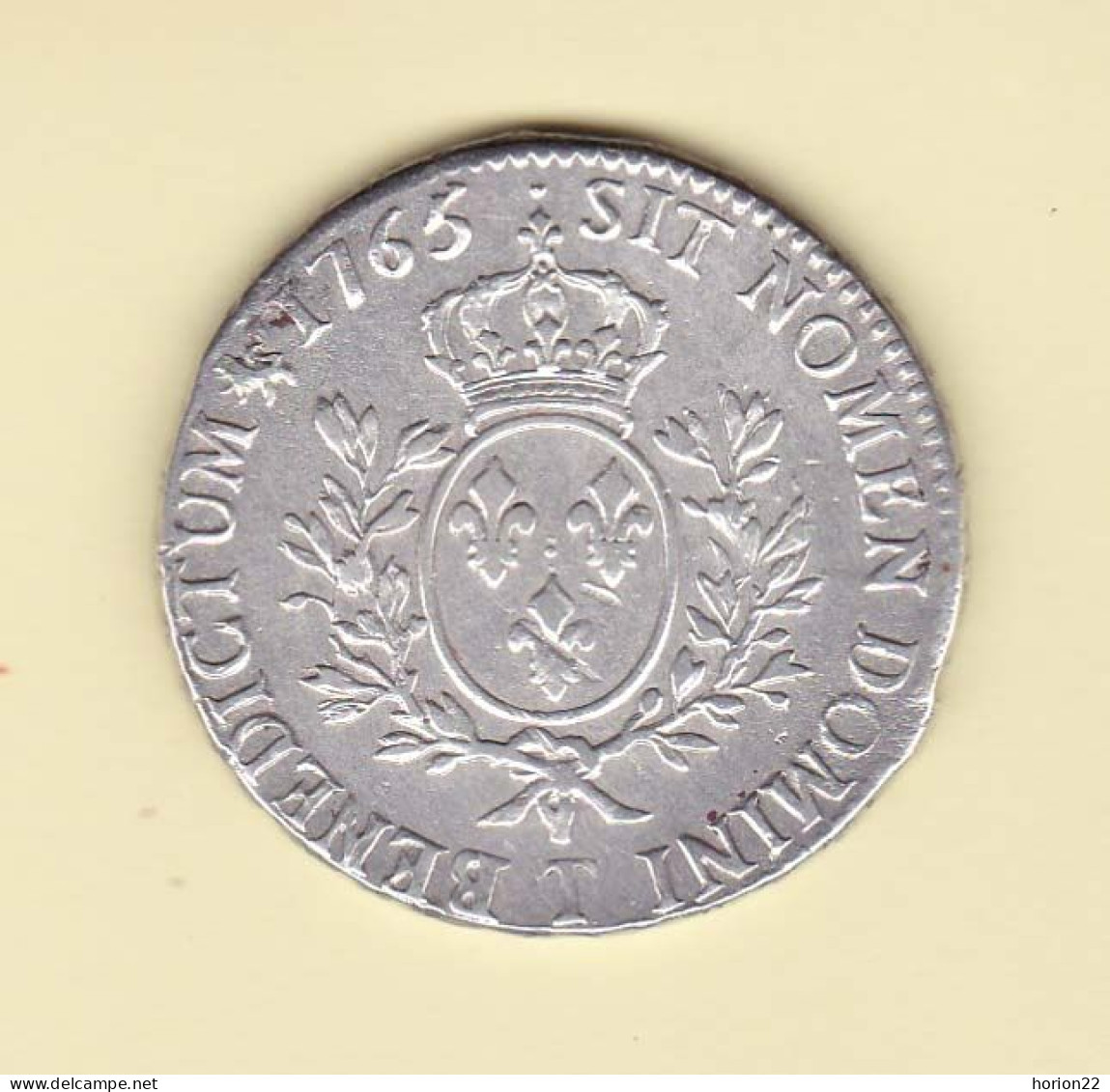 LOUIS XV ECU 1765 T NANTES - 1715-1774 Ludwig XV. Der Vielgeliebte