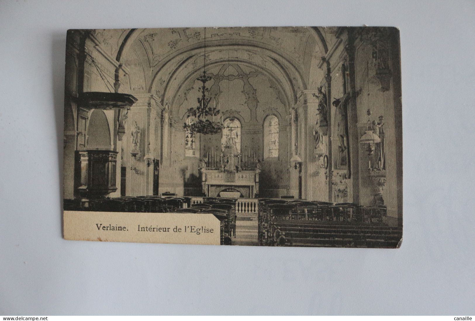 N-1 /  Liège  Verlaine  Intérieur De L'Eglise / 12-13-1930 - Verlaine