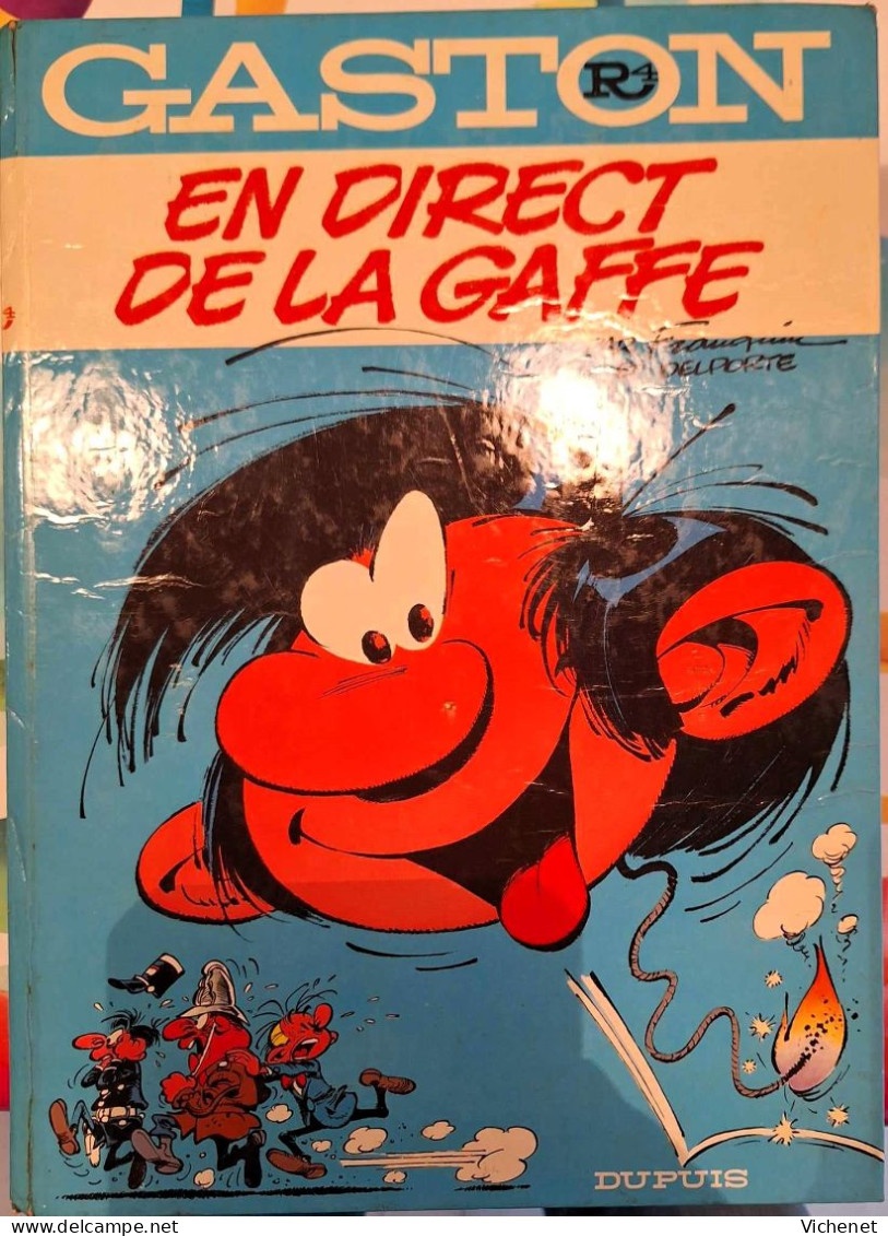 Gaston - R4 - En Direct De La Gaffe - EO - 1974 - Gaston