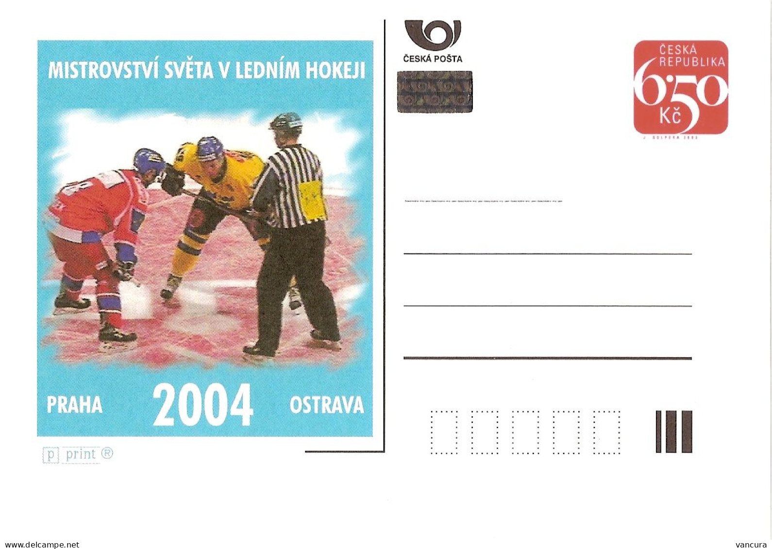 CDV B 468 Czech Republic  World Hockey Championship 2004 - Eishockey