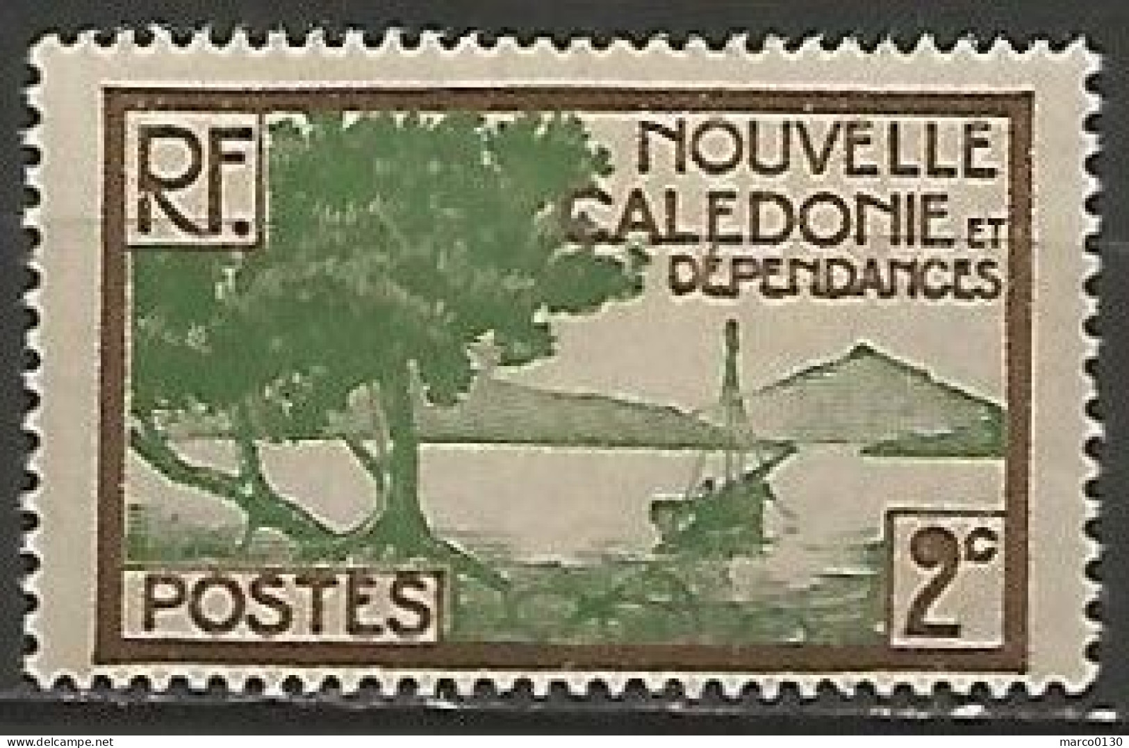 NOUVELLE-CALEDONIE N° 140 NEUF Avec Charnière - Nuovi