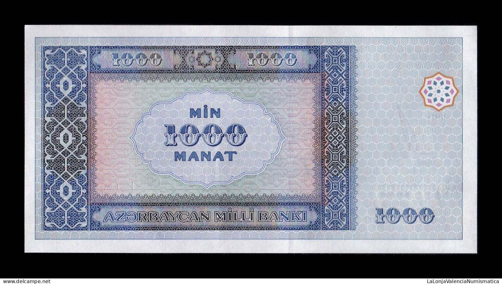 Azerbaiyan Azerbaijan 1000 Manat 2001 Pick 23 Sc Unc - Azerbaïdjan