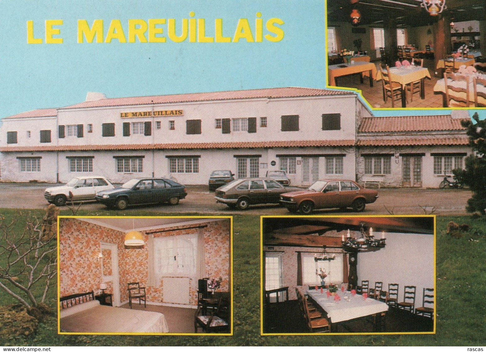 CPM - R - VENDEE - MAREUIL SUR LAY DISSAIS - LE MAREUILLAIS - HOTEL RESTAURANT - Mareuil Sur Lay Dissais