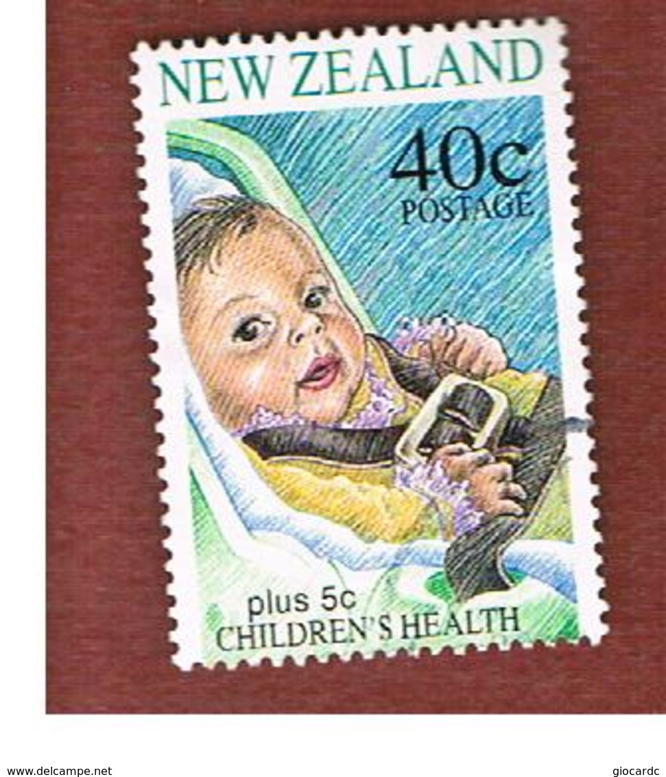 NUOVA ZELANDA (NEW ZEALAND) - SG 2000  -  1996  HEALTH STAMPS: CHILD SAFETY  -  USED° - Gebruikt