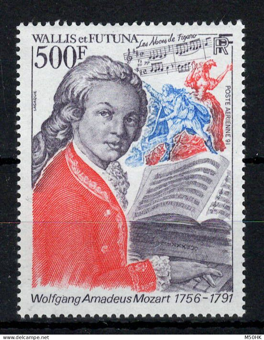 Wallis & Futuna - YV PA 172 N** MNH Luxe , Mozart - Unused Stamps