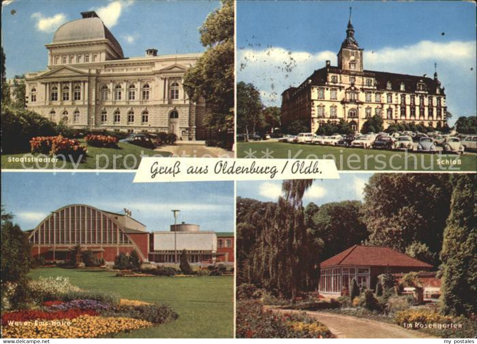 72403034 Oldenburg Niedersachsen Schloss Staatstheater Rosengarten  Bloherfelde - Oldenburg