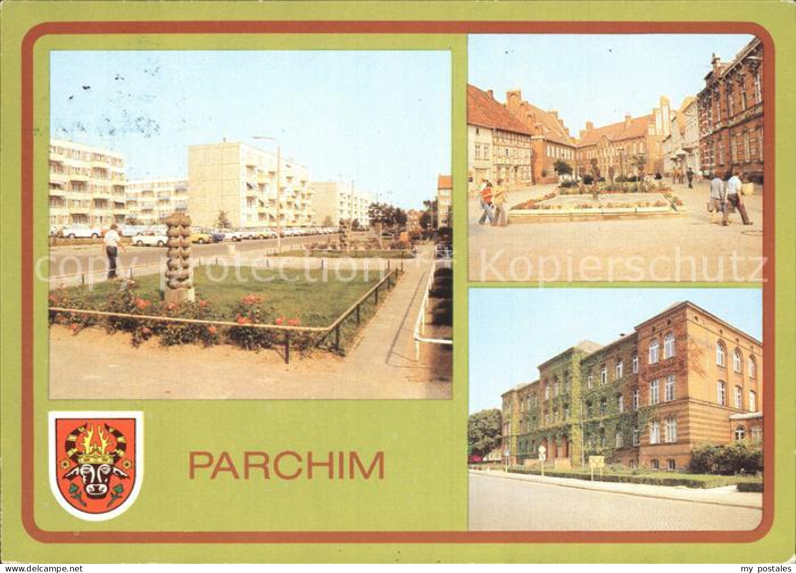 72401234 Parchim Wilhelm Pieck Platz Goethe Oberschule  Parchim - Parchim