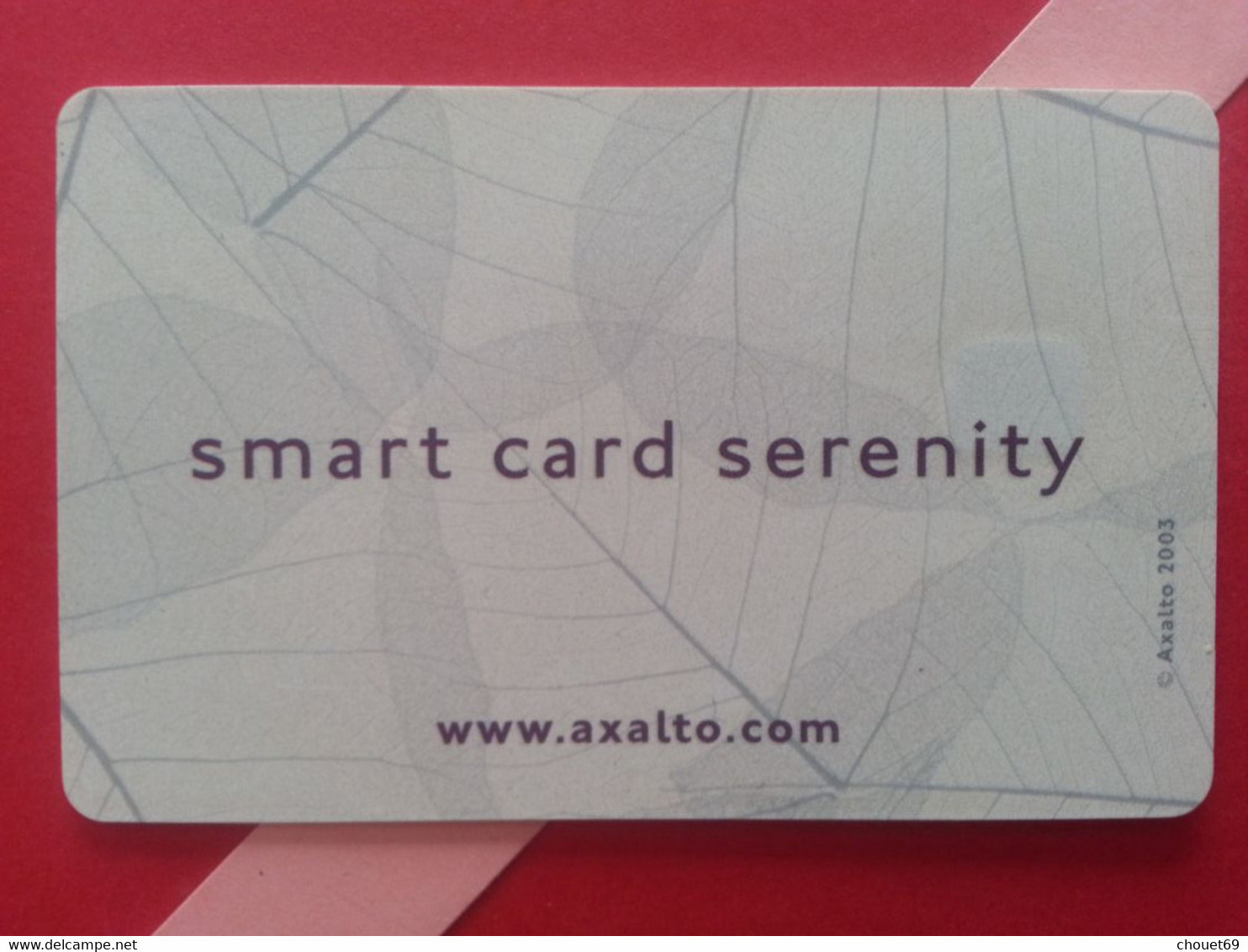 Axalto Smart Card Sereneti TEST CARD Smart Demo (BA0415 - Unknown Origin