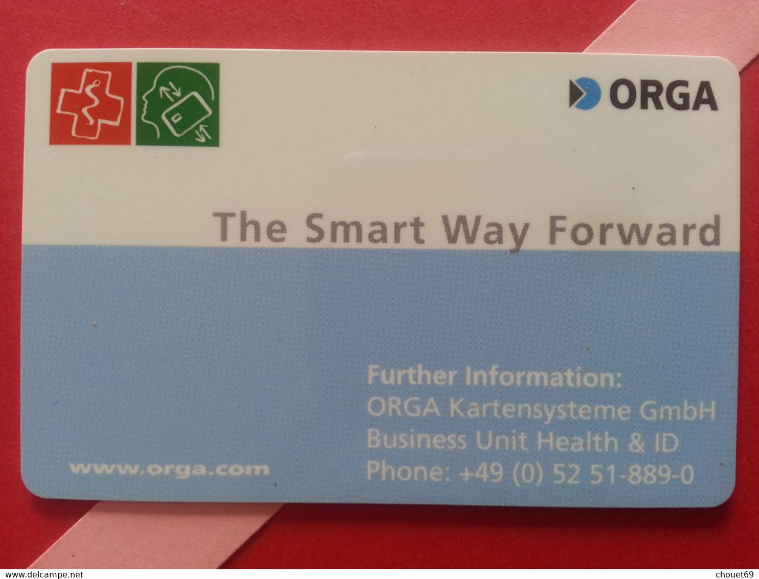 ORGA Max Mustermann Gesundheistskarte Krankenkasse TEST CARD Smart Demo (BA0415 - Origine Inconnue