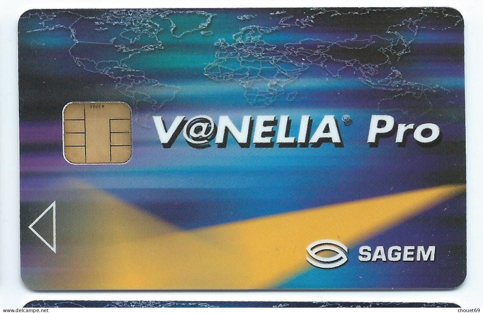 CARTE A PUCE SAGEM VANELIA PRO TEST CARD Smart Demo (BA0415 - Badge Di Eventi E Manifestazioni