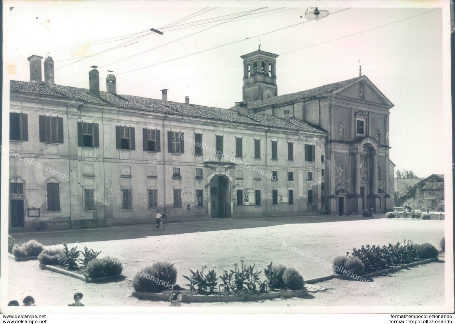 N656 Bozza Fotografica Brembio Piazza Matteotti Provincia Di Lodi - Lodi