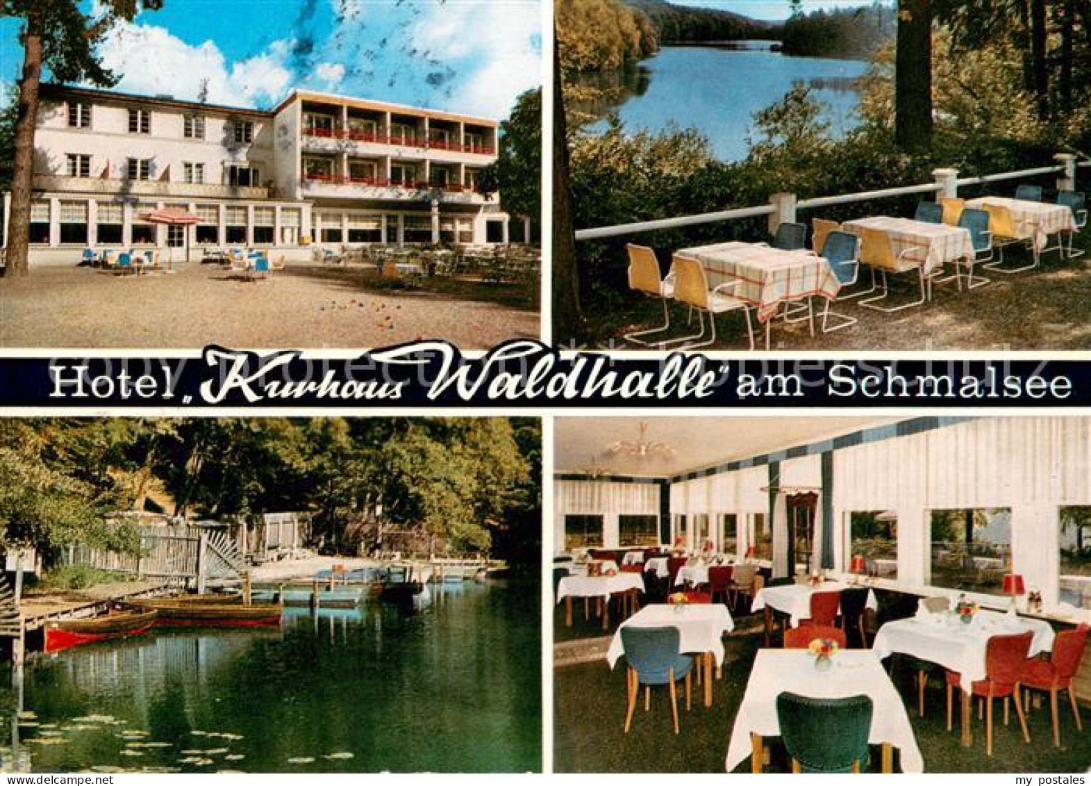 73615359 Moelln Lauenburg Hotel Kurhaus Waldhalle Am Schmalsee Terrasse Gaststub - Mölln