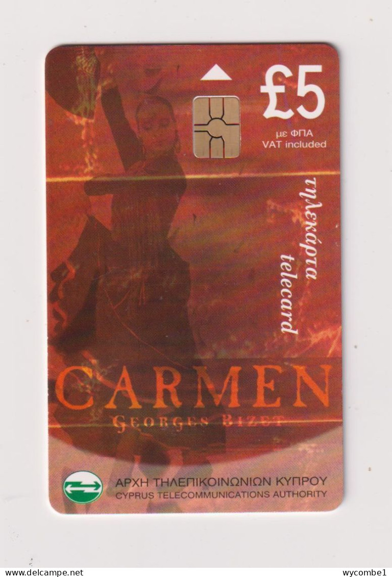 CYPRUS -  Carmen Chip  Phonecard - Cyprus