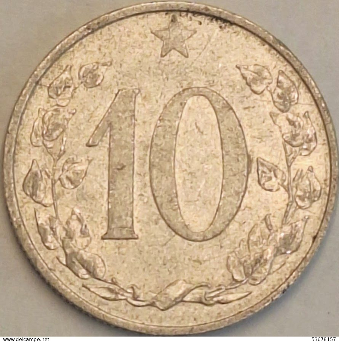 Czechoslovakia - 10 Haleru 1953, KM# 38 (#3684) - Tsjechoslowakije