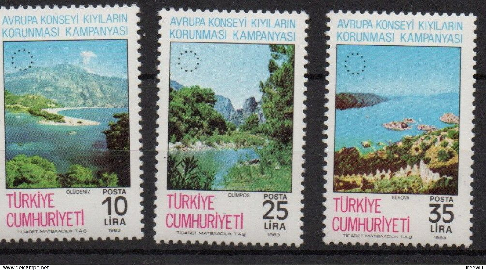 Turquie Europa 1983 XXX - Ungebraucht