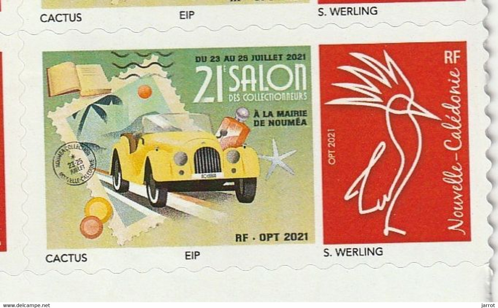 Salon Du Collectionneur 2021 - Unused Stamps