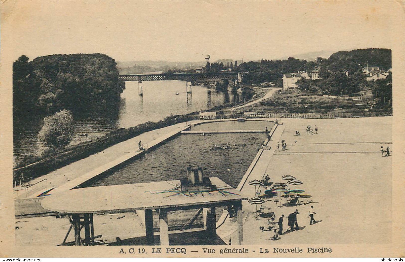 YVELINES  LE PECQ La Nouvelle Piscine - Le Pecq