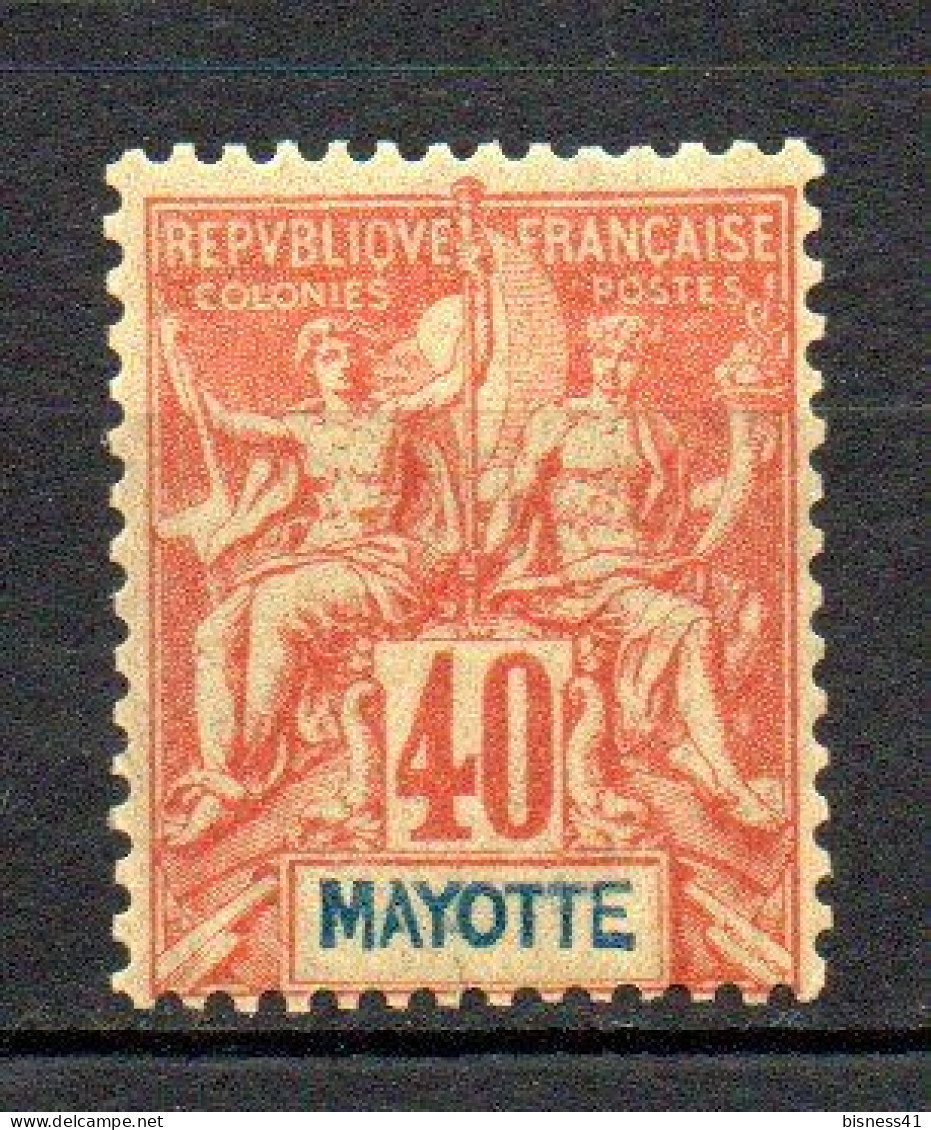 Col40 Colonie Mayotte 1892  N° 10 Neuf X MH Cote 30,00€ - Ungebraucht