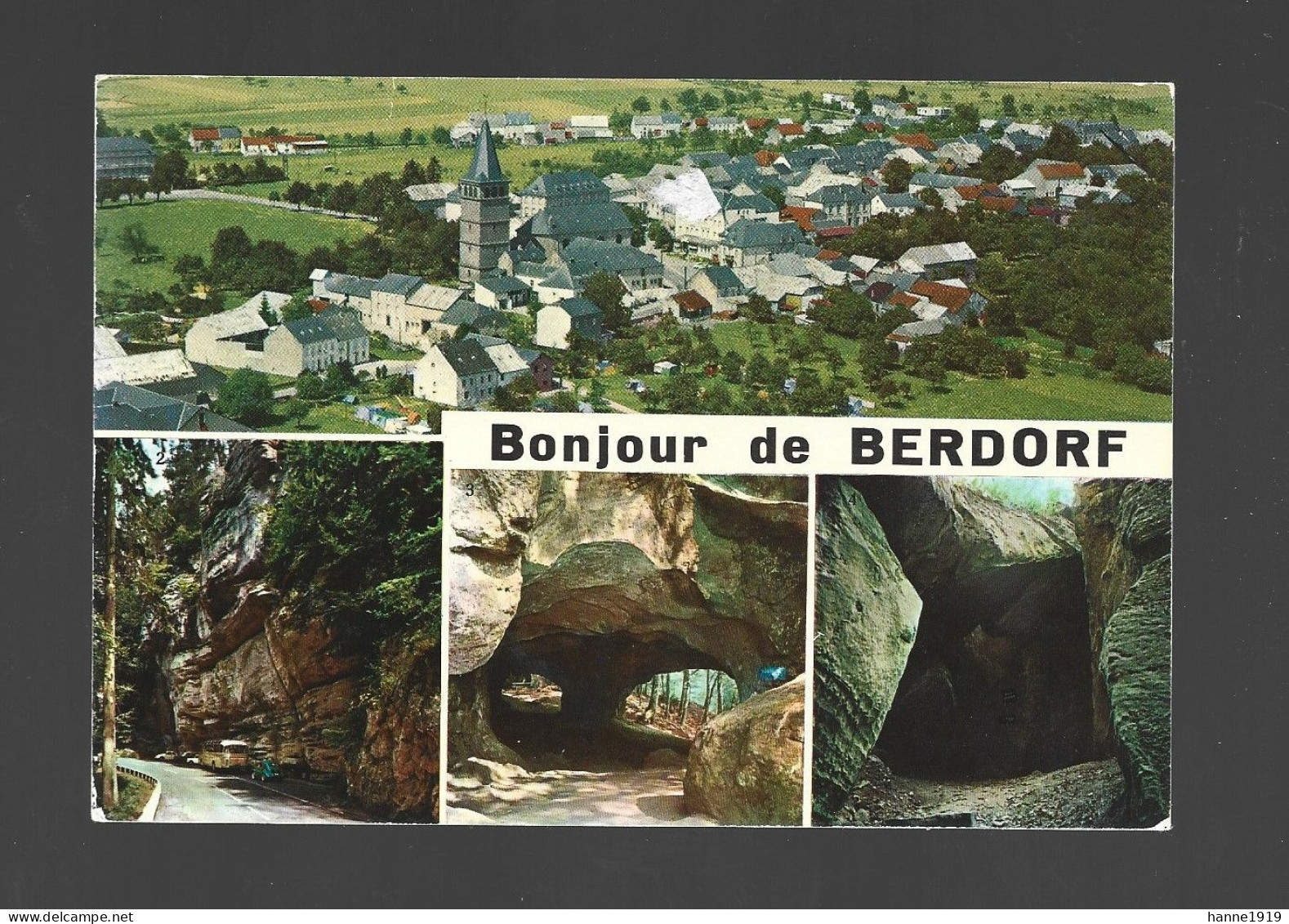 Berdorf Vue Générale Pérecap Hohllay Morgue Luxembourg Photo Carte Htje - Berdorf