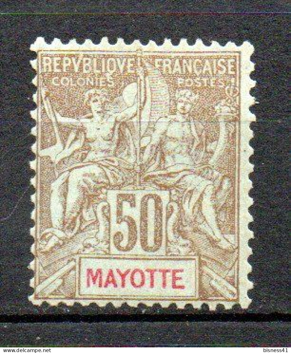 Col40 Colonie Mayotte 1900  N° 20 Neuf X MH Cote 44,00€ - Ungebraucht