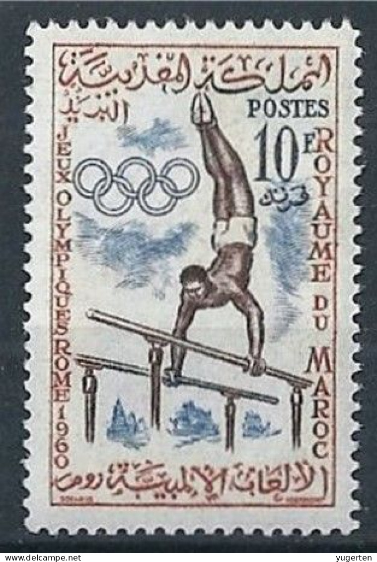 MAROC MOROCCO 1960 - 1v - MNH - Gymnastic - Gymnastique - Gymnastik - Gimnástico - Parallel Bars - Roma - Italia - Gymnastiek