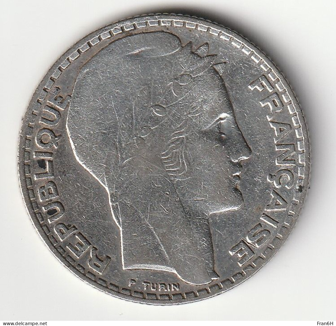 10 Francs Turin Argent 1933 - Silver - - 10 Francs