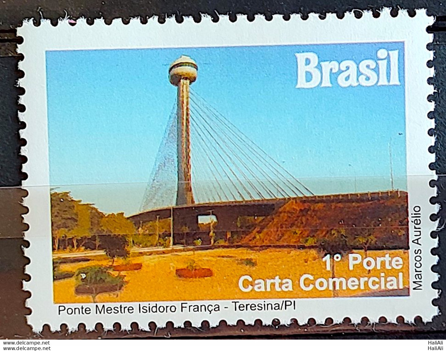 C 3119 Brazil Stamp Depersonalized Piaui Tourism 2011 Ponte Mestre Isidora Franca Architecture - Personnalisés