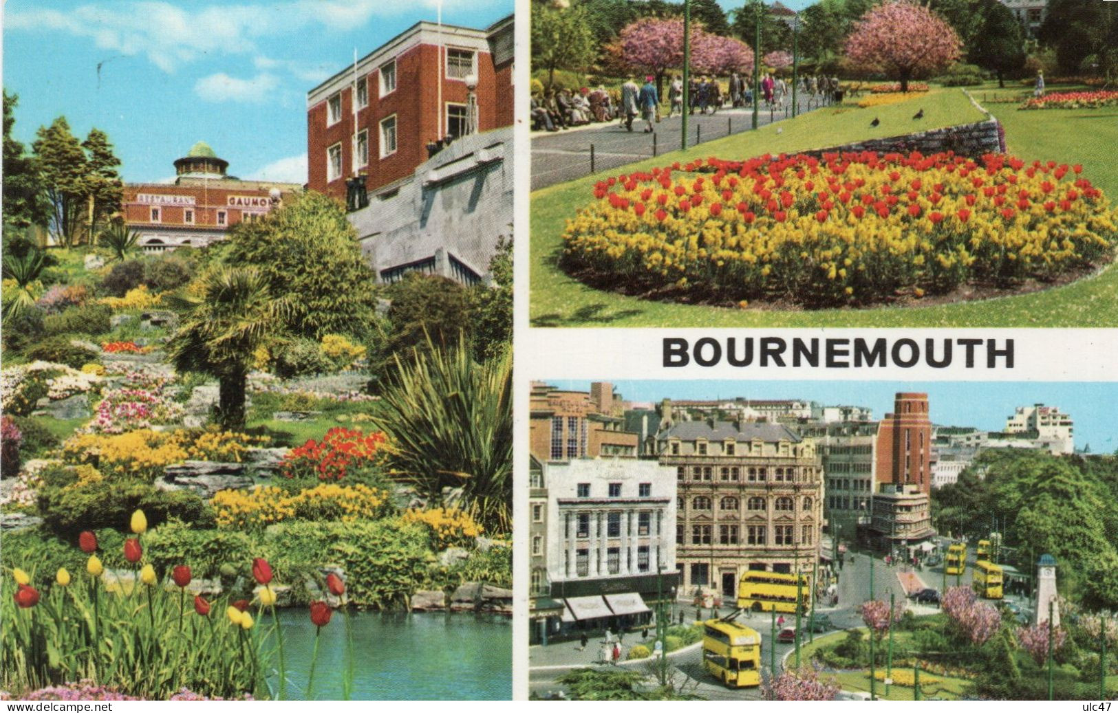 - BOURNEMOUTH. - Multi Vues - Stamp - Scan Verso - - Bournemouth (ab 1972)