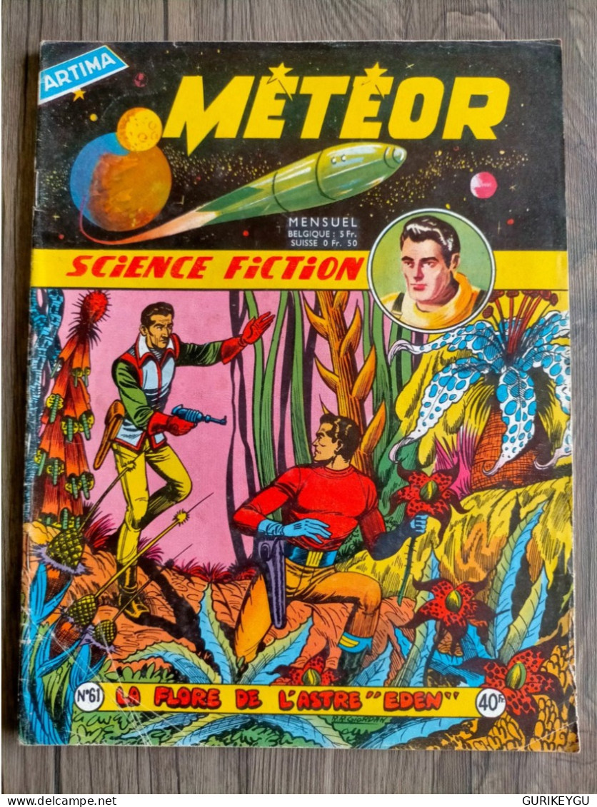 Bd  METEOR N° 61 ARTIMA   Science Fiction   - E.O. 1958 - Meteor