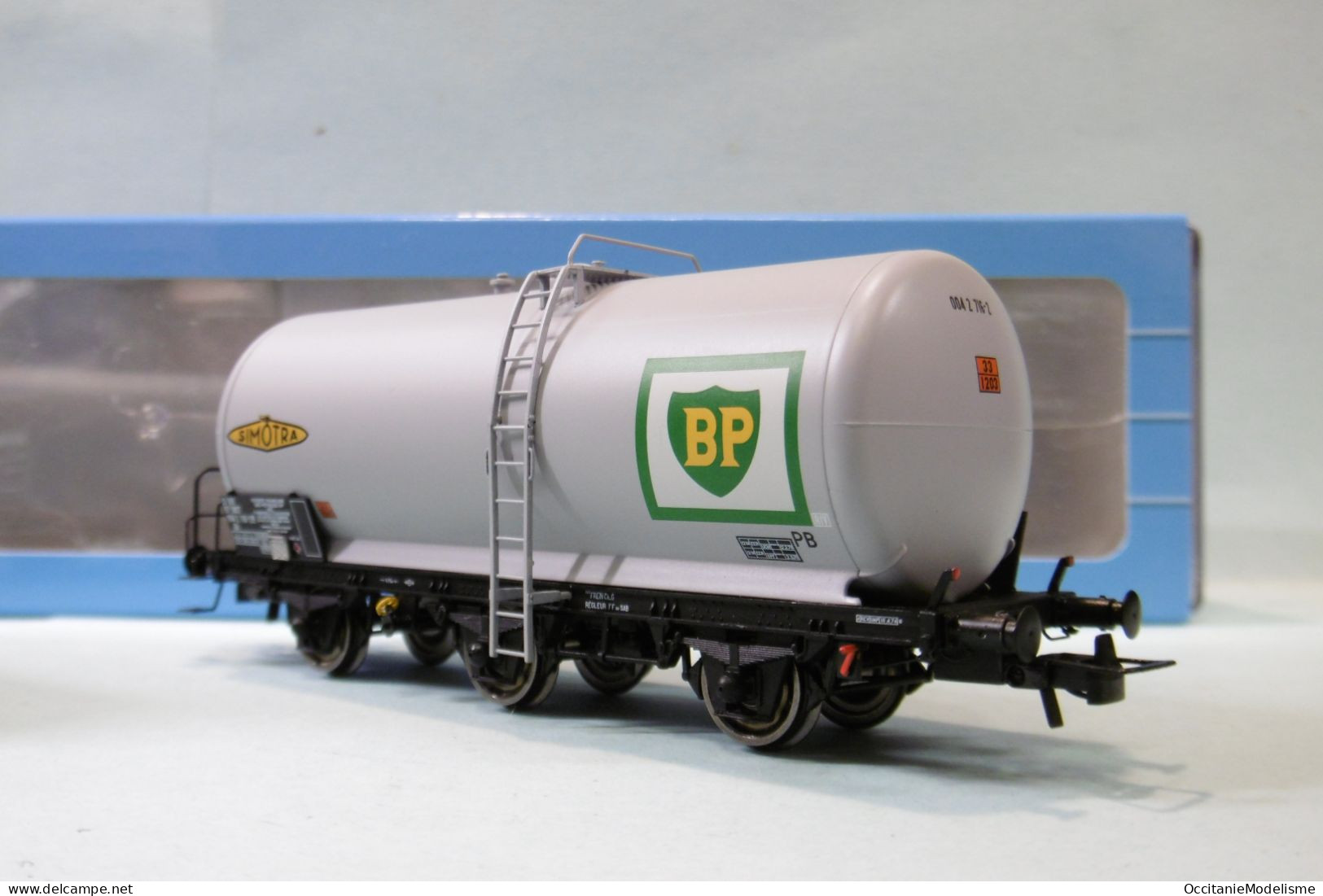 Jouef - 2 WAGONS CITERNE à 3 ESSIEUX BP ép. IV Réf. HJ6247 Neuf NBO HO 1/87 - Coches De Mercancía