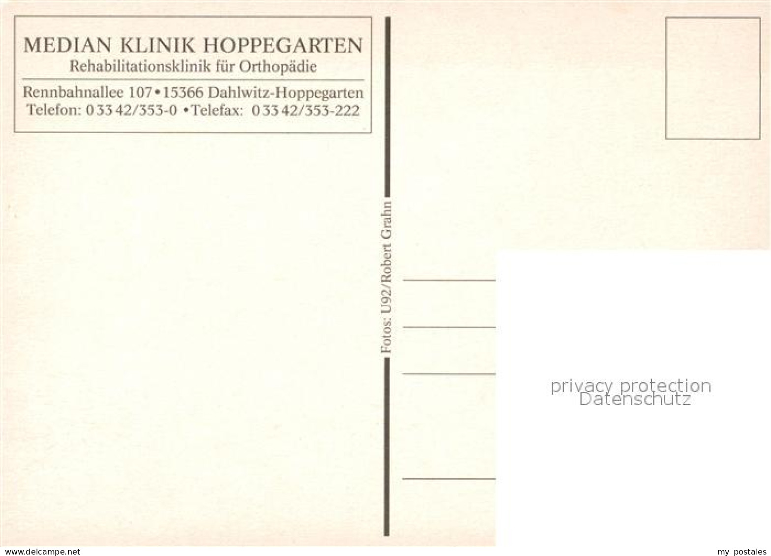 73575378 Hoppegarten Median Klinik Rehaklinik Hoppegarten - Dahlwitz-Hoppegarten