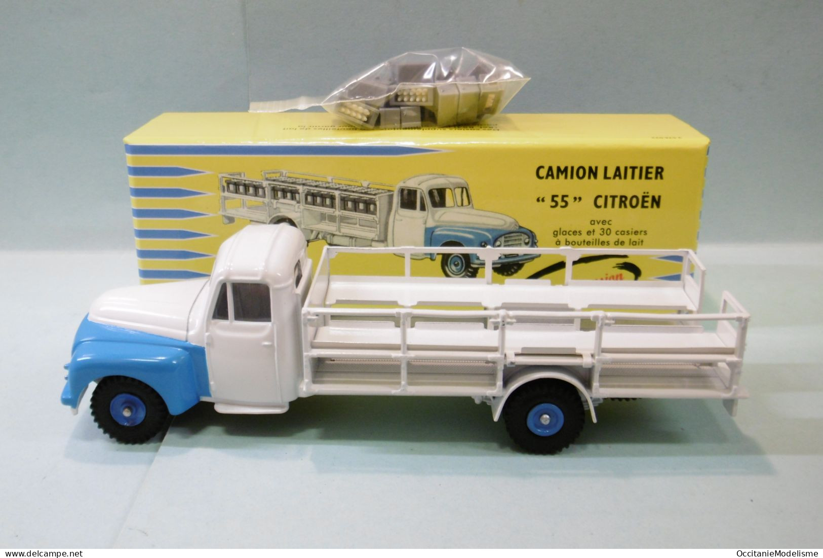 Dinky Toys / Atlas - CAMION Laitier Citroën Type 55 Réf. 586 Neuf NBO - Dinky