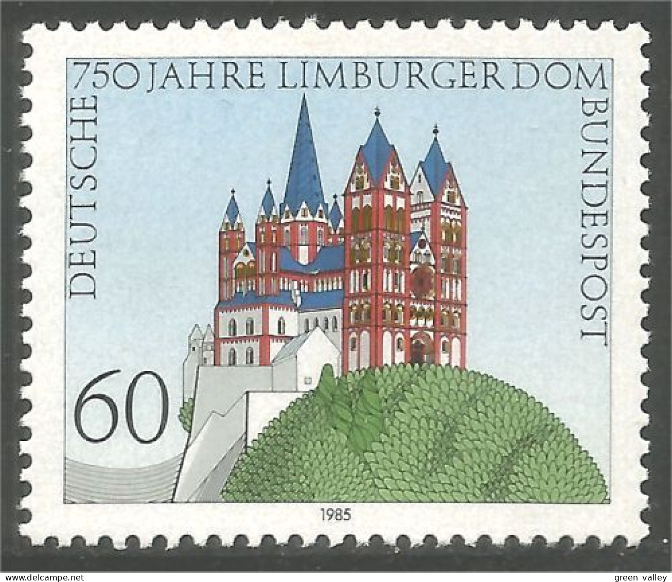 446 Germany Cathédrale St George Cathedral MNH ** Neuf SC (GEF-96) - Iglesias Y Catedrales