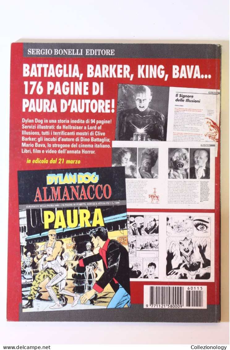 FUMETTO DYLAN DOG N.115 L'ANTRO DELLA BELVA PRIMA EDIZIONE ORIGINALE 1996 BONELLI EDITORE - Dylan Dog