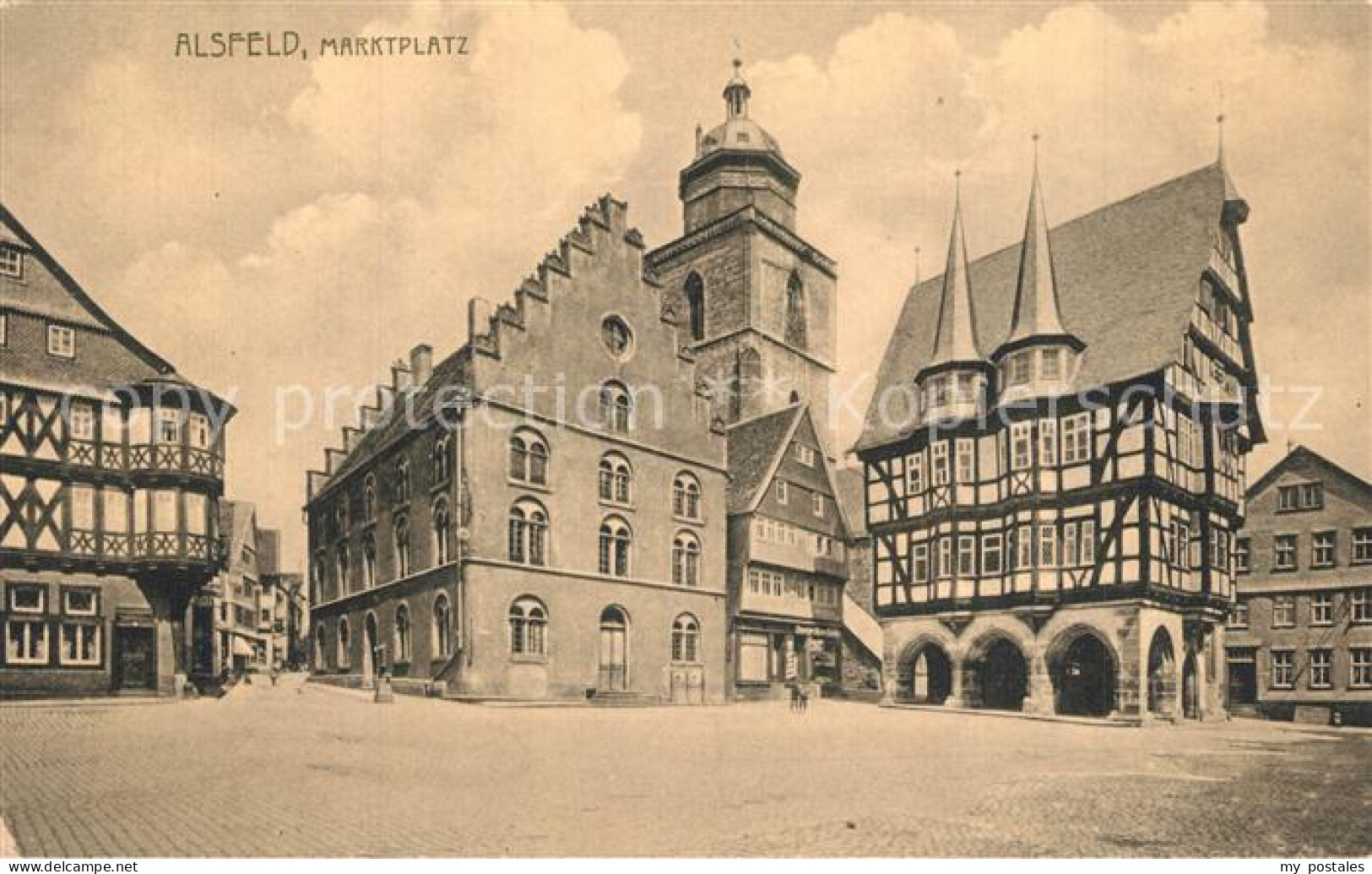 73514908 Alsfeld Marktplatz Alsfeld - Alsfeld