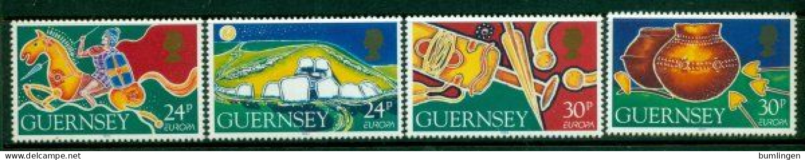 GUERNSEY 1994 Mi 636-38** Europa CEPT – Discoveries And Inovations [B488] - 1994