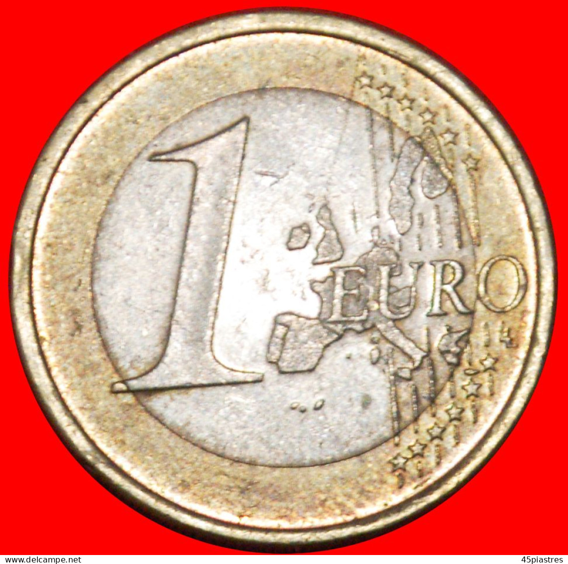 * PHALLIC TYPE 2002-2006: GERMANY  1 EURO 2002D DIE I! · LOW START ·  NO RESERVE! - Abarten Und Kuriositäten