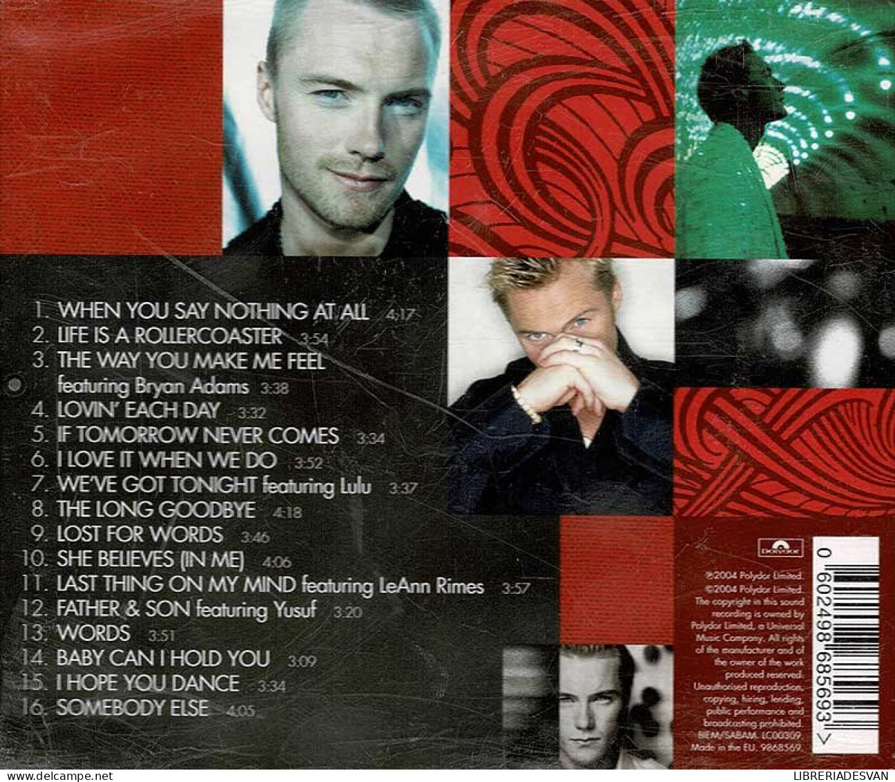 Ronan Keating - 10 Years Of Hits. CD - Disco, Pop