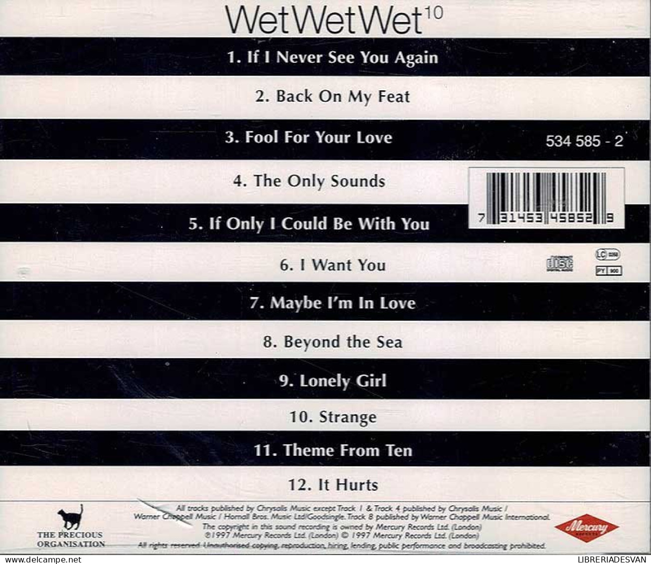 Wet Wet Wet - 10. CD - Disco & Pop